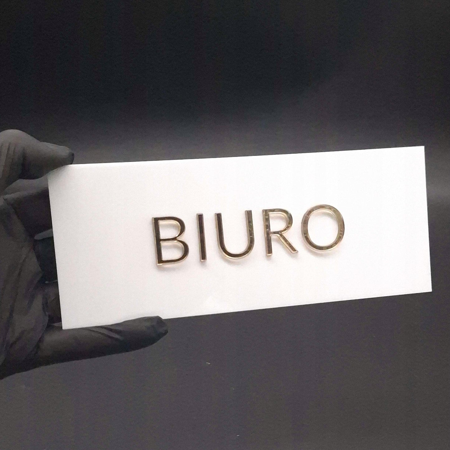 TABLICZKA NA DRZWI INFORMACYJNA BIURO GABINETU BIURA SALONU SAMOPRZYLEPNA