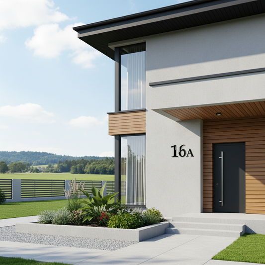 NUMER DOMU NUMER NA DOM CYFRY NA DOM TABLICA NA DOM ADRES 3D PREMIUM 30CM