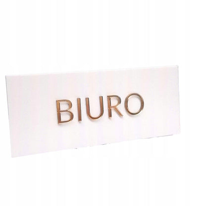 TABLICZKA NA DRZWI INFORMACYJNA BIURO GABINETU BIURA SALONU SAMOPRZYLEPNA