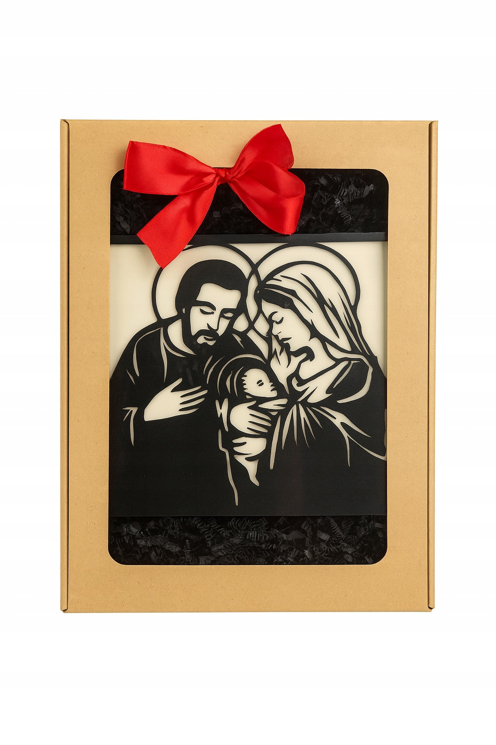 OBRAZ RODZINA BOŻA JEZUS MARIA DEWOCJONALIA NA ŚCIANĘ DO SALONU NA ŚWIĘTA