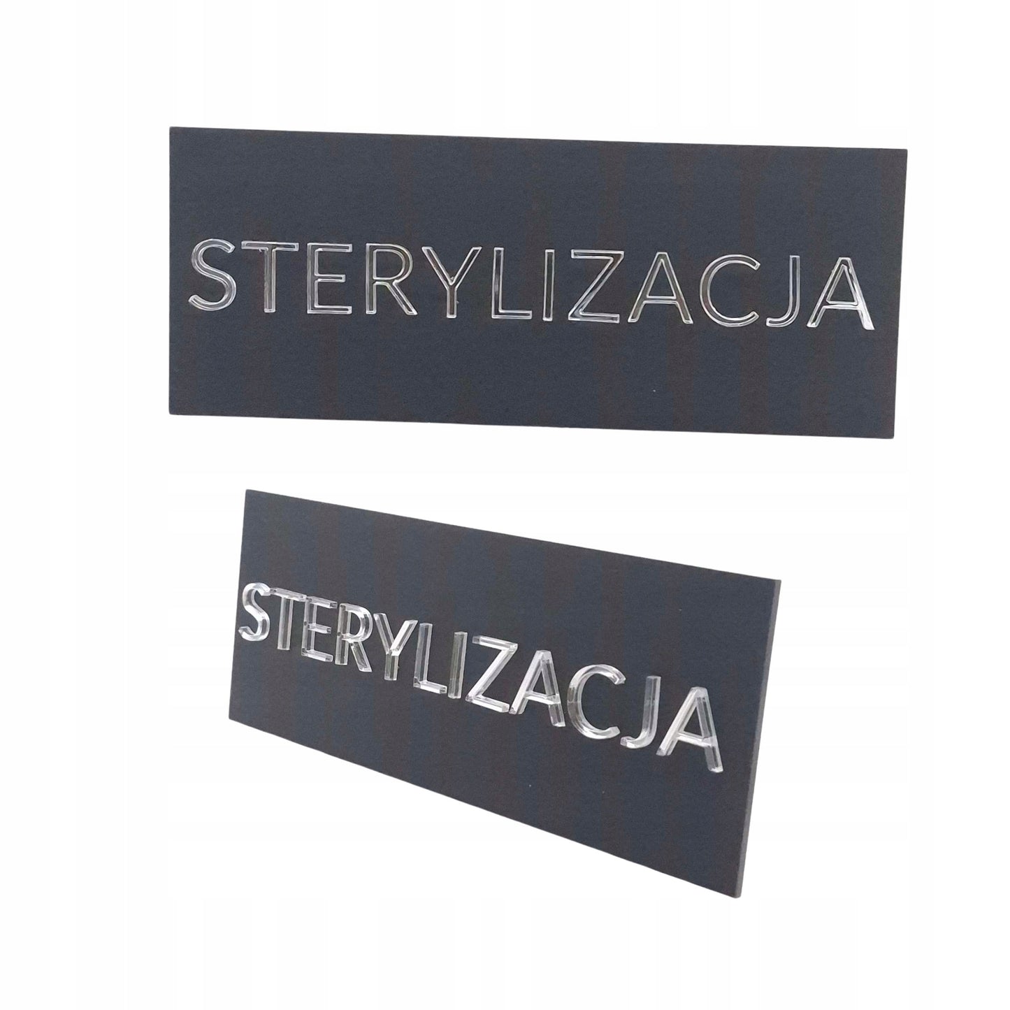 TABLICZKA NA DRZWI STERYLIZACJA DO GABINETU STOMATOLOG BEAUTY KSOMETYCZKI