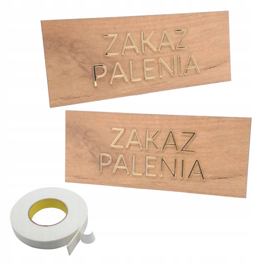 TABLICZKA ZAKAZ PALENIA RÓŻNE KOLORY DO RESTAURACJI FIRMY BIURA SALONU