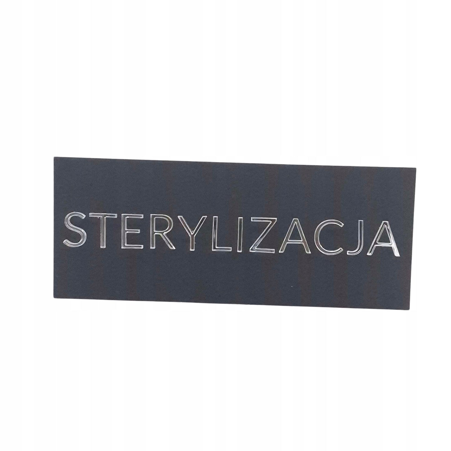 TABLICZKA NA DRZWI STERYLIZACJA DO GABINETU STOMATOLOG BEAUTY KSOMETYCZKI
