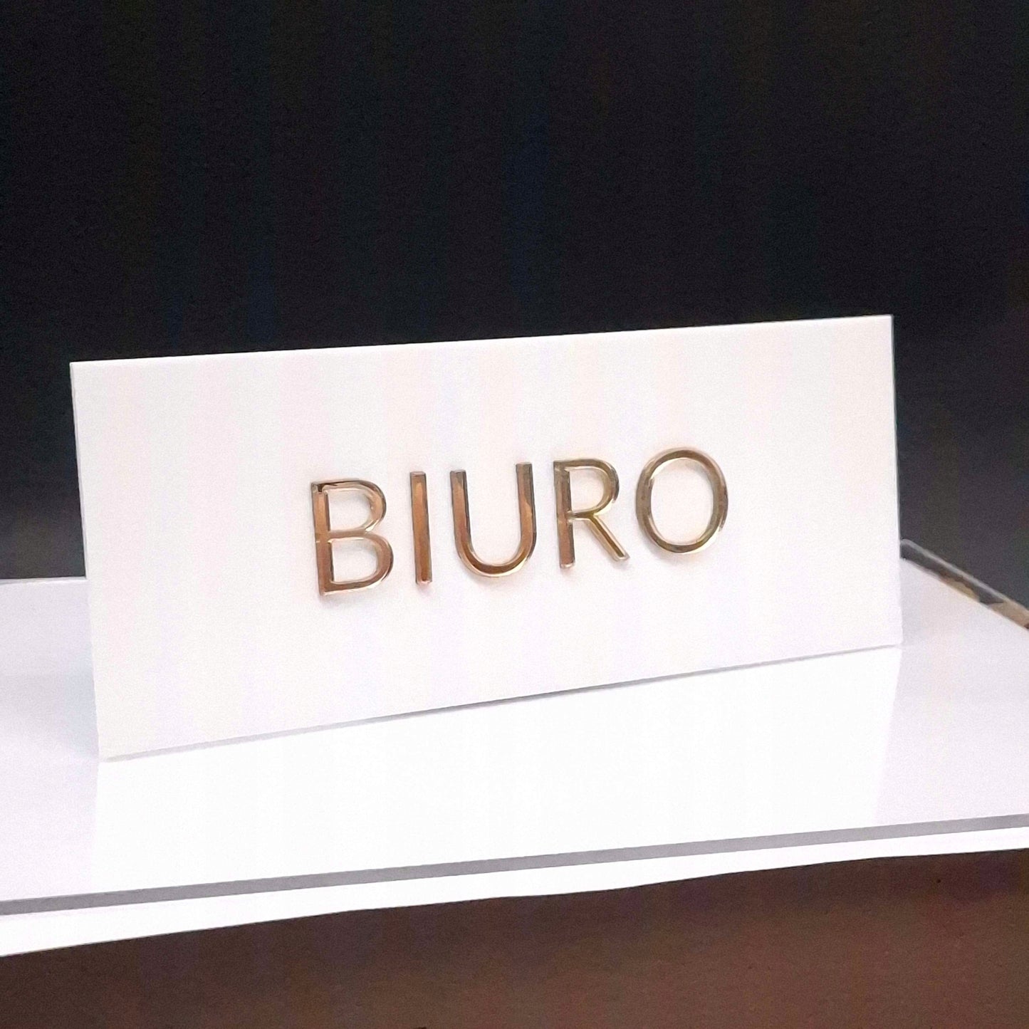 TABLICZKA NA DRZWI INFORMACYJNA BIURO GABINETU BIURA SALONU SAMOPRZYLEPNA