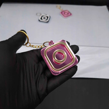 BRELOK NFC INSTAGRAM PERSONALIZOWANY TAG NFC NTAG215 13.56MHz PROGRAMOWALNY
