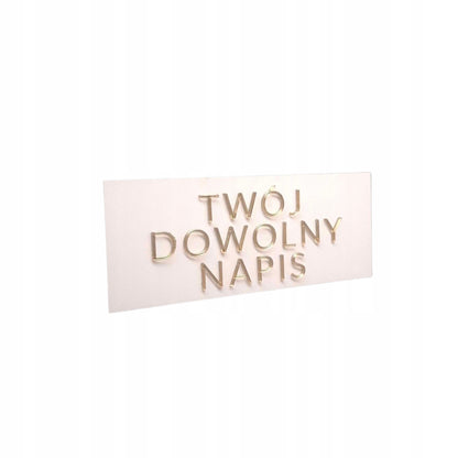 PERSONALIZOWANA TABLICZKA NA DRZWI TWÓJ DOWOLNY NAPIS DO FIRMY GABINETU