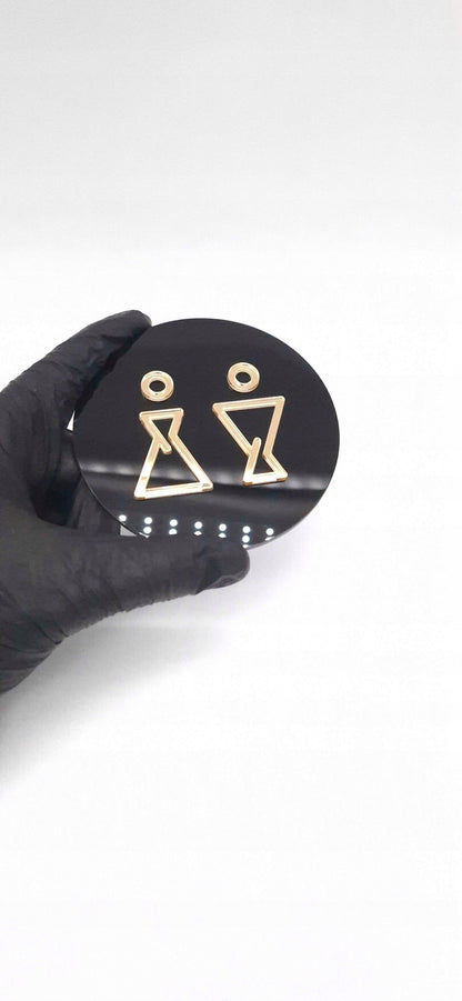 TABLICZKA NA DRZWI TOALETA WC ZNAK SYMBOL MĘSKI DAMSKI PIKTORGRAM 9 x 9 cm