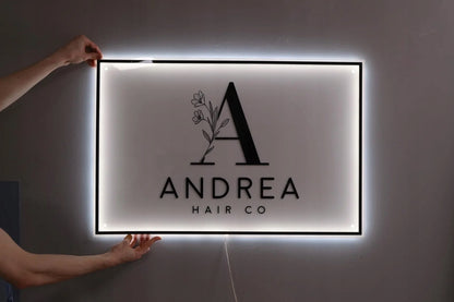 LOGO Z PLEKSI SZYLD REKLAMOWY TABLICA FIRMOWA LED 3D LUSTRO PERSONALIZOWANE