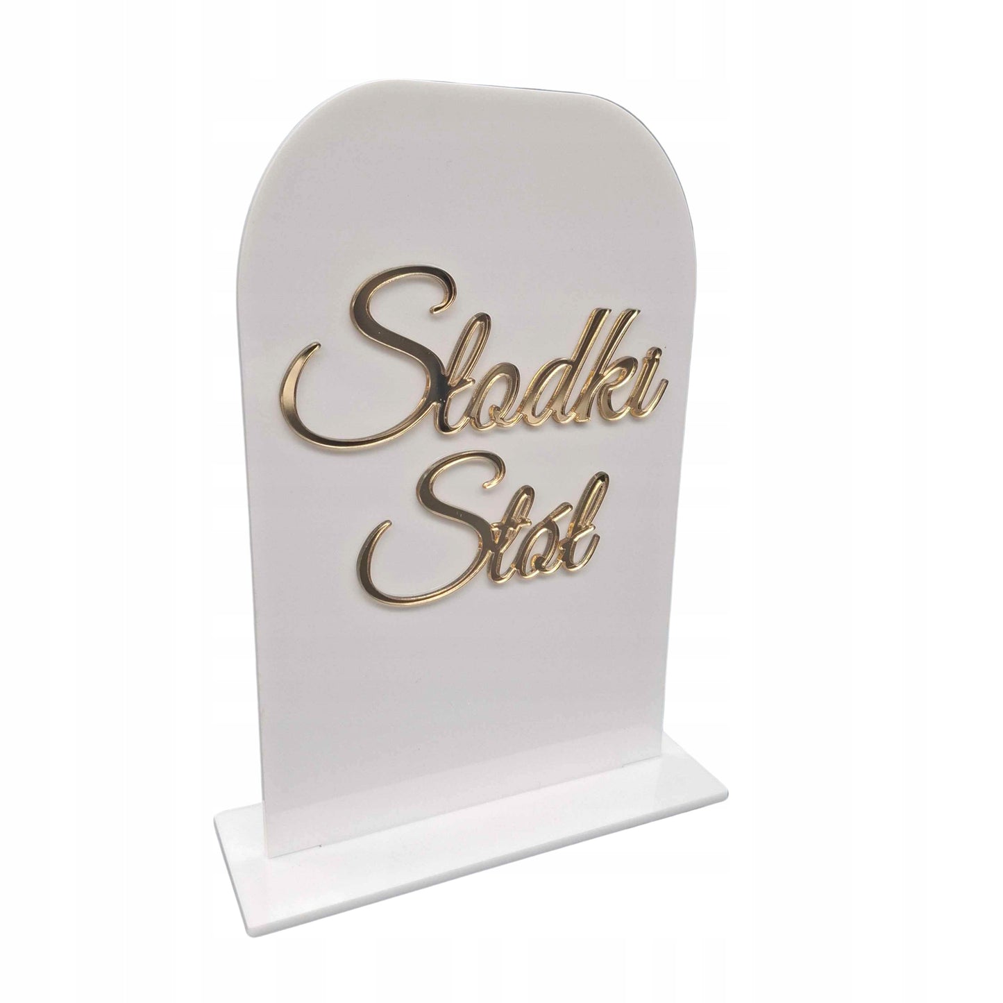 TABLICZKA SŁODKI STÓŁ NA ŚLUB WESELE BABYSHOWER UROCZYSTOŚĆ RÓŻNE KOLORY