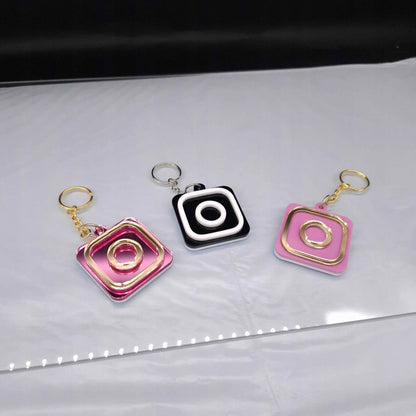BRELOK NFC INSTAGRAM PERSONALIZOWANY TAG NFC NTAG215 13.56MHz PROGRAMOWALNY