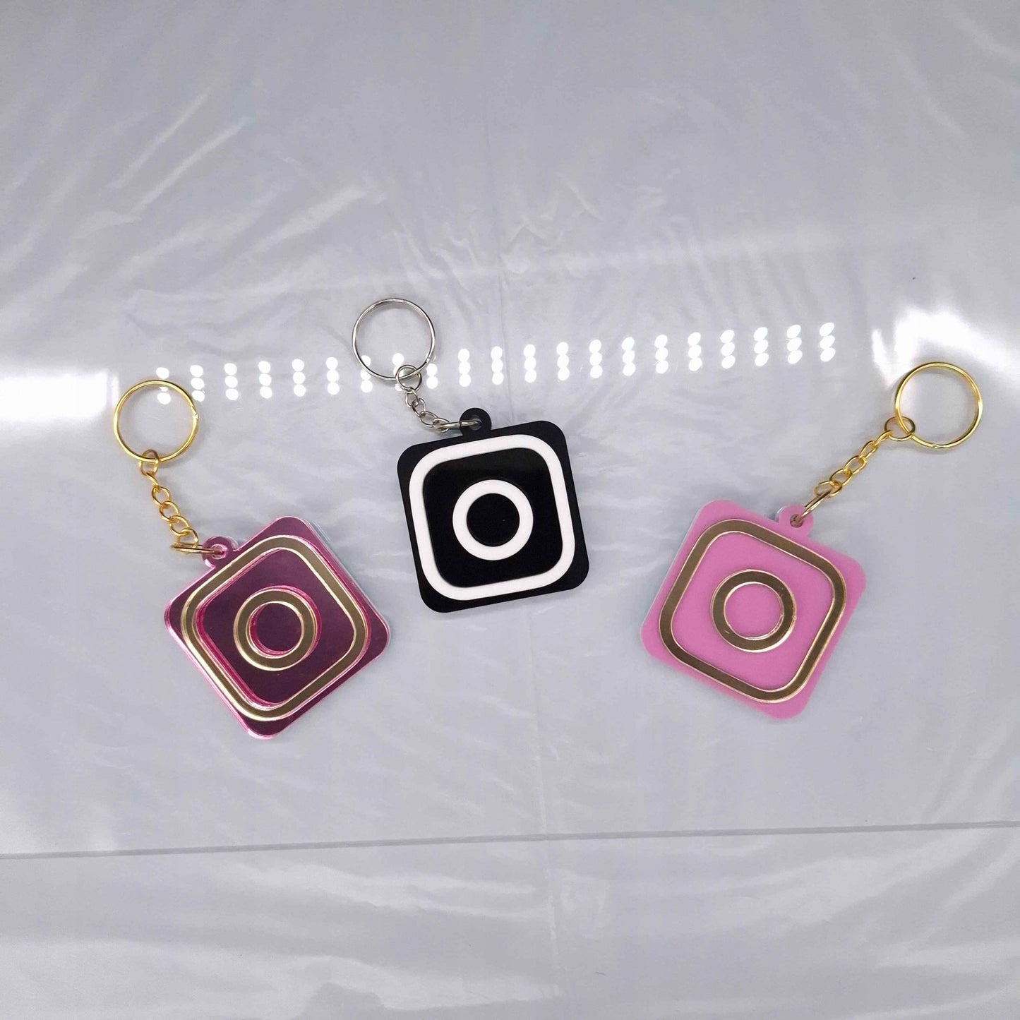 BRELOK NFC BRELOCZEK INSTAGRAM MARKETING TAG NTAG215 13.56MHz PROGRAMOWALNY
