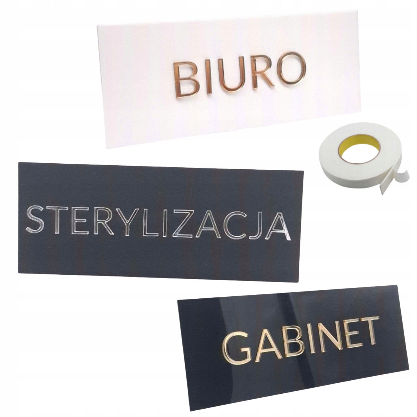 PERSONALIZOWANA TABLICZKA NA DRZWI TWÓJ DOWOLNY NAPIS DO FIRMY RÓŻNE KOLORY