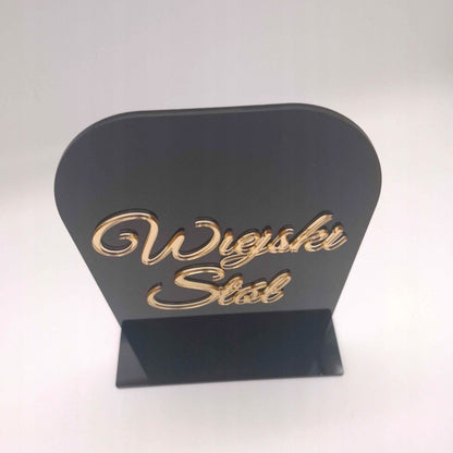 TABLICZKA WIEJSKI STÓŁ NA ŚLUB WESELE BABYSHOWER UROCZYSTOŚĆ RÓŻNE KOLORY