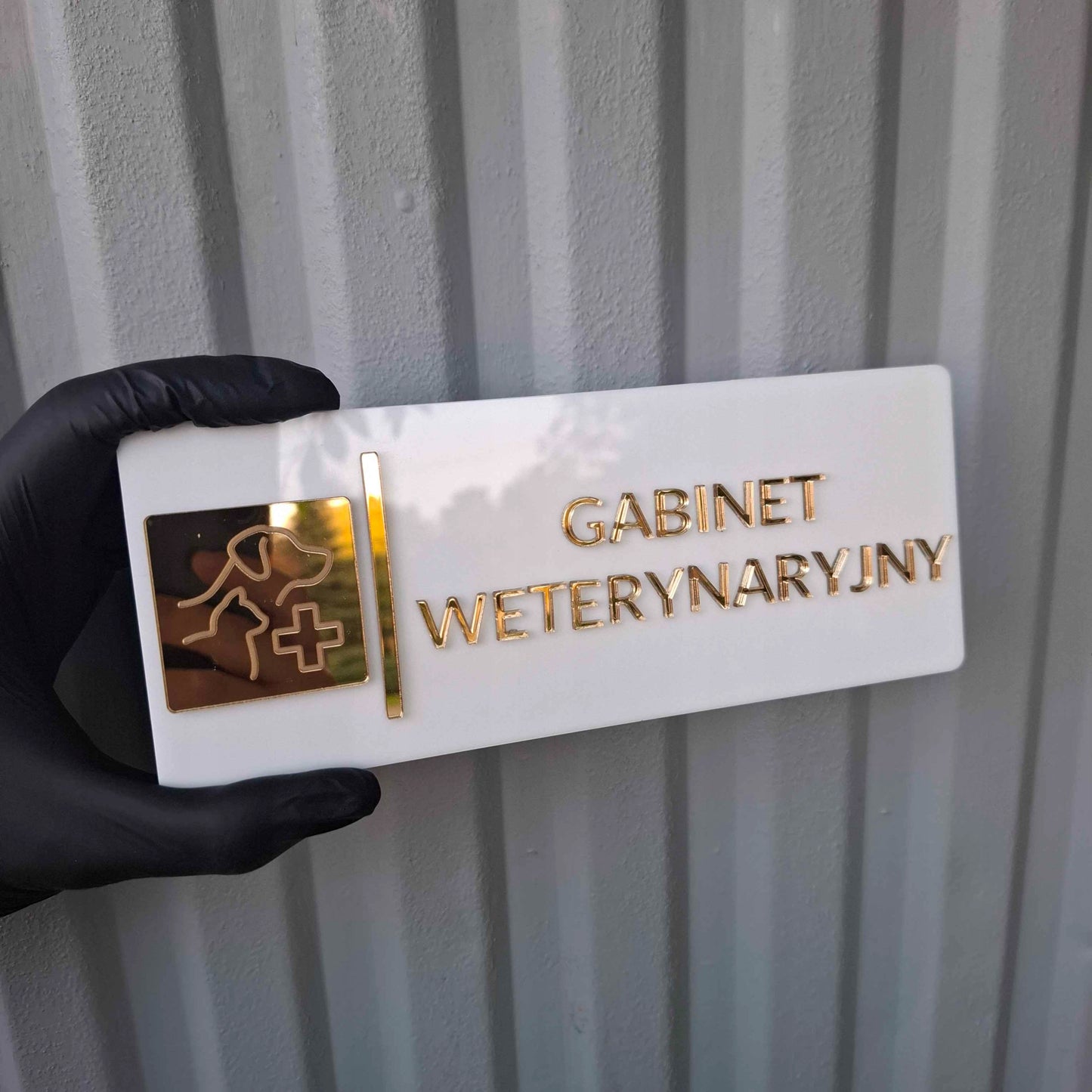 TABLICZKA GABINET WETERYNARYJNY NA DRZWI DO KLINIK PRZYCHODZNI RÓŻNE KOLORY