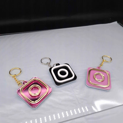 BRELOK NFC BRELOCZEK INSTAGRAM MARKETING TAG NTAG215 13.56MHz PROGRAMOWALNY